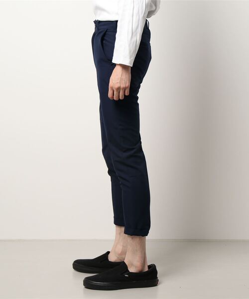 STYLEBLOCK（スタイルブロック）の「TRストレッチバックシャーリングイージートラウザーパンツ（その他パンツ・メンズ・ブラック/ネイビー/ブラウン・L/M）」の5枚目の写真