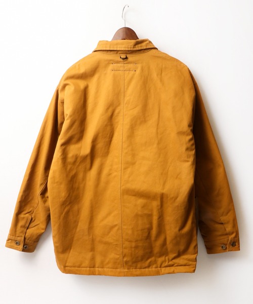 JRD by JARLD（ジェイアールディーバイジャールド）の「【JRD by JARLD】焚火難燃加工裏中綿カバーオール（カバーオール・メンズ・オリーブ/キャメル・S/M/L）」の19枚目の写真