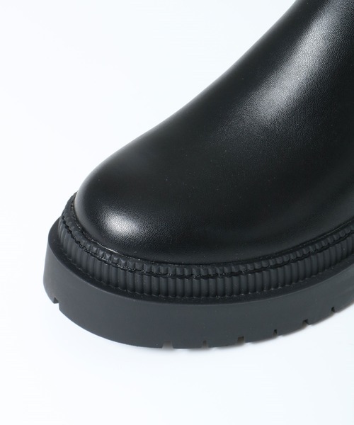 Honeys（ハニーズ）の「ストレッチロングブーツ（ブーツ・レディース・ブラック/ダークブラウン・S/M/L）」の7枚目の写真