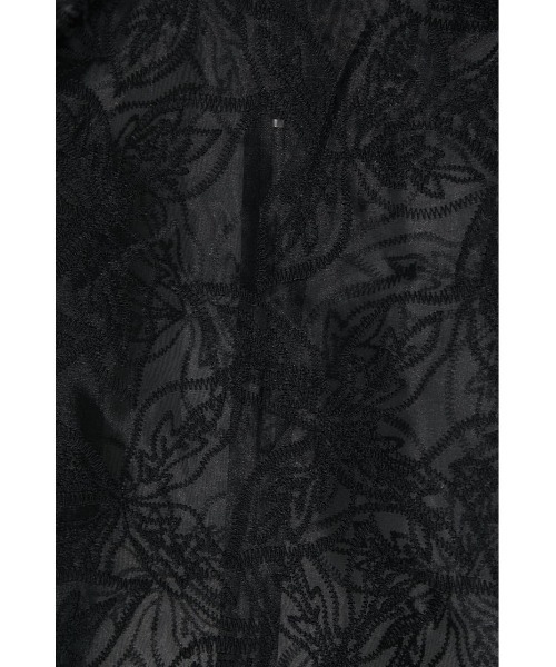 MOUSSY（マウジー）の「ORGANDIE EMBROIDERY トップス（シャツ/ブラウス・レディース・ブラック/アイボリー・FREE）」の16枚目の写真