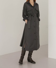 UNE MANSION | shineロングトレンチコート(トレンチコート)