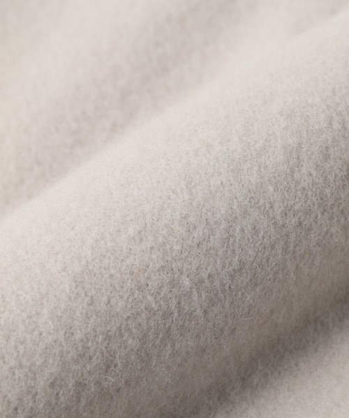 RIVE DROITE（リヴドロワ）の「ビーバーボトルネックコート（チェスターコート・レディース・オフホワイト/ミント/グレー系その他・38/36）」の15枚目の写真