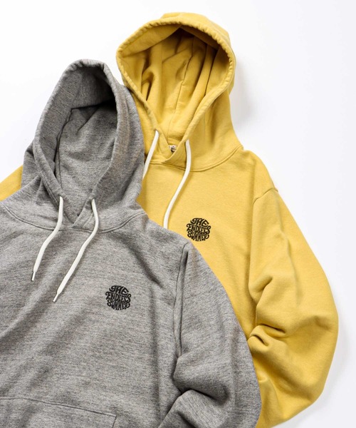 The Endless Summer(エンドレスサマー)の「TES 70s CIRCLE LOGO PARKA / パーカー(スウェット・メンズ・イエロー/グレー・LARGE/X-LARGE/SMALL/MEDIUM)」の8枚目の写真