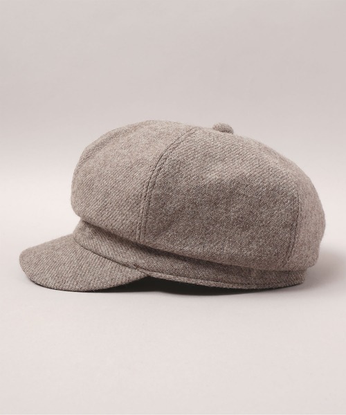 CA4LA（カシラ）の「FRANK（キャスケット・レディース・グレー/ベージュ/ブラック・ONESIZE）」の6枚目の写真