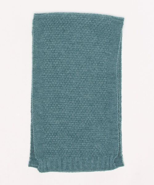 STYLEBLOCK（スタイルブロック）の「ケーブル編みマフラー（マフラー・レディース・ブラック/ベージュ/オレンジ/ブルー/グリーン・FREE）」の7枚目の写真