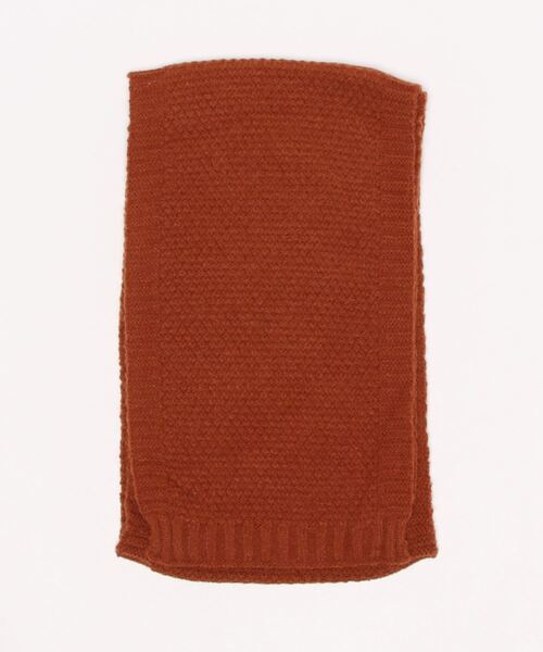 STYLEBLOCK（スタイルブロック）の「ケーブル編みマフラー（マフラー・レディース・ブラック/ベージュ/オレンジ/ブルー/グリーン・FREE）」の6枚目の写真