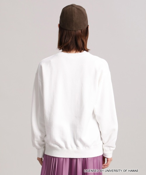 Maison de Beige（メゾンドベージュ）の「《Maison de Beige》大人可愛いカレッジロゴスエット《GOOD ROCK SPEED》（スウェット・レディース・ホワイト/グレー・9号）」の9枚目の写真