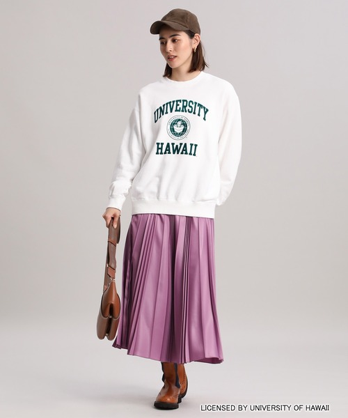 Maison de Beige（メゾンドベージュ）の「《Maison de Beige》大人可愛いカレッジロゴスエット《GOOD ROCK SPEED》（スウェット・レディース・ホワイト/グレー・9号）」の13枚目の写真