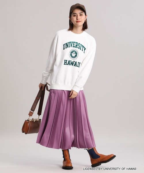 Maison de Beige（メゾンドベージュ）の「《Maison de Beige》大人可愛いカレッジロゴスエット《GOOD ROCK SPEED》（スウェット・レディース・ホワイト/グレー・9号）」の12枚目の写真