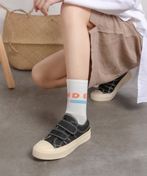 Shoes in Closet | 厚底 ベーシック ベルクロ キャンバス スニーカー 7449(スニーカー)