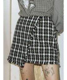 jouetie | フリンジスカパン【ツイード】(スカート)