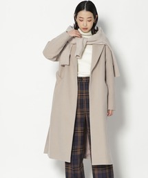 NATURAL BEAUTY BASIC | ベルテッドオーバーチェスターコート(チェスターコート)
