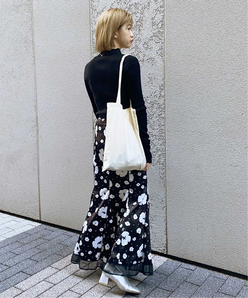 Charles Chaton(シャルルシャトン)の「ポロニットボディースーツ(ニット/セーター・レディース・ホワイト/ブラック・FREE)」の10枚目の写真