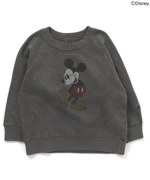 Disney（ディズニー）の「/ディズニーキャラクター　トレーナー（スウェット・キッズ・ブラウン/チャコール/インディゴブルー/キナリ・80/95/140/90/120/110/130/100）」の2枚目の写真