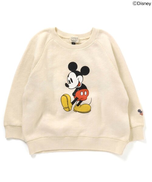 Disney（ディズニー）の「/ディズニーキャラクター　トレーナー（スウェット・キッズ・ブラウン/チャコール/インディゴブルー/キナリ・80/95/140/90/120/110/130/100）」の9枚目の写真