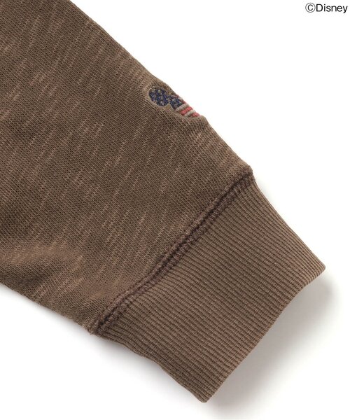 Disney（ディズニー）の「/ディズニーキャラクター　トレーナー（スウェット・キッズ・ブラウン/チャコール/インディゴブルー/キナリ・80/95/140/90/120/110/130/100）」の8枚目の写真