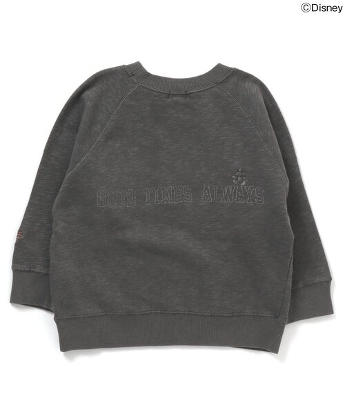 Disney（ディズニー）の「/ディズニーキャラクター　トレーナー（スウェット・キッズ・ブラウン/チャコール/インディゴブルー/キナリ・80/95/140/90/120/110/130/100）」の5枚目の写真