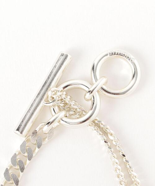 ASTRAET（アストラット）の「▲＜in mood（インムード）＞NARROW ブレスレット（ネックレス・レディース・シルバー・FREE）」の4枚目の写真