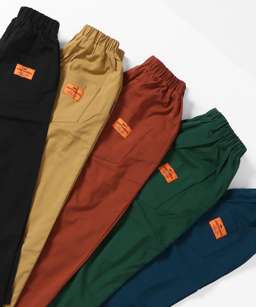 KRIFF MAYER Lady's Collection（クリフメイヤーレディースコレクション）の「むちゃ伸びタックパンツ（その他パンツ・キッズ・キャメル/レンガ/グリーン/ブラック/ネイビー・160/150/170/120/140/130）」の19枚目の写真