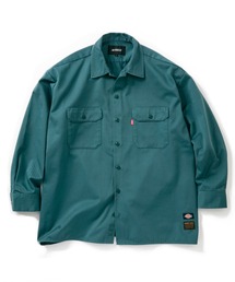 AVIREX | 【Dickies × AVIREX】 ロングスリーブ ワークシャツ / LONG SLEEVE WORK SHIRT / アヴィレックス / ディッキーズ(シャツ/ブラウス)