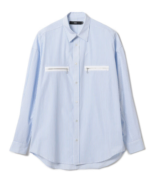 VAPORIZE（ヴェイパライズ）の「VAPORIZE / Zip Punk Shirt（シャツ/ブラウス・メンズ・ホワイト/ブラック/その他・SMALL/MEDIUM/LARGE）」の9枚目の写真