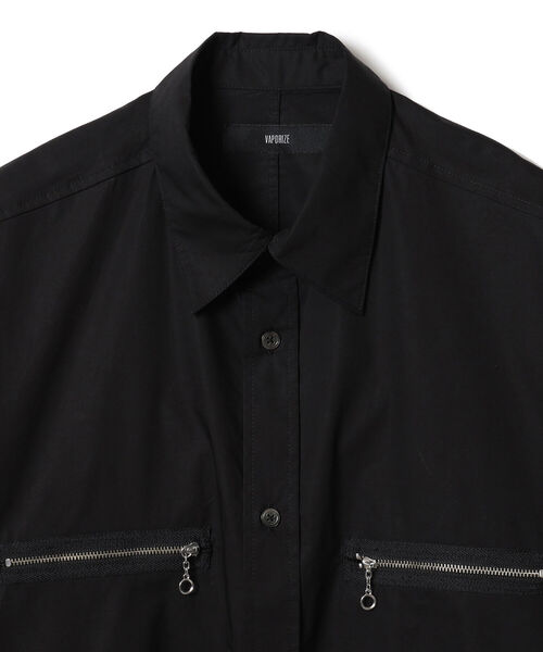 VAPORIZE（ヴェイパライズ）の「VAPORIZE / Zip Punk Shirt（シャツ/ブラウス・メンズ・ホワイト/ブラック/その他・SMALL/MEDIUM/LARGE）」の18枚目の写真