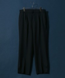 ANPAS | Hem Side Slit Wide Tuck Pants/裾サイドスリット ワイドタックパンツ フレアパンツ ブーツカット(スラックス)