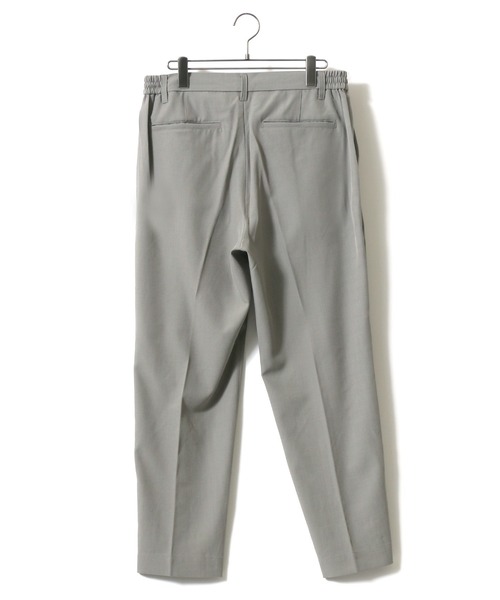 ANPAS(アンパス)の「Hem Side Slit Wide Tuck Pants/裾サイドスリット ワイドタックパンツ スラックス フレアパンツ ブーツカット(スラックス・メンズ・ブラック/ベージュ/グレー/オートミール・LL/M/L)」の6枚目の写真