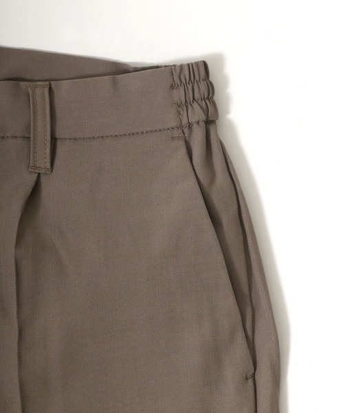 ANPAS(アンパス)の「Hem Side Slit Wide Tuck Pants/裾サイドスリット ワイドタックパンツ スラックス フレアパンツ ブーツカット(スラックス・メンズ・ブラック/ベージュ/グレー/オートミール・LL/M/L)」の13枚目の写真