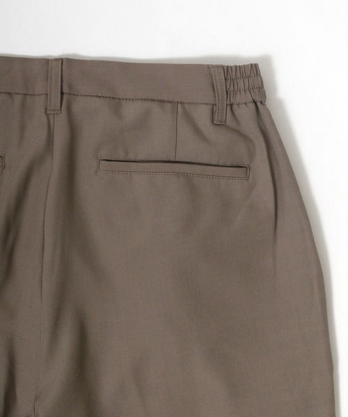 ANPAS(アンパス)の「Hem Side Slit Wide Tuck Pants/裾サイドスリット ワイドタックパンツ スラックス フレアパンツ ブーツカット(スラックス・メンズ・ブラック/ベージュ/グレー/オートミール・LL/M/L)」の14枚目の写真