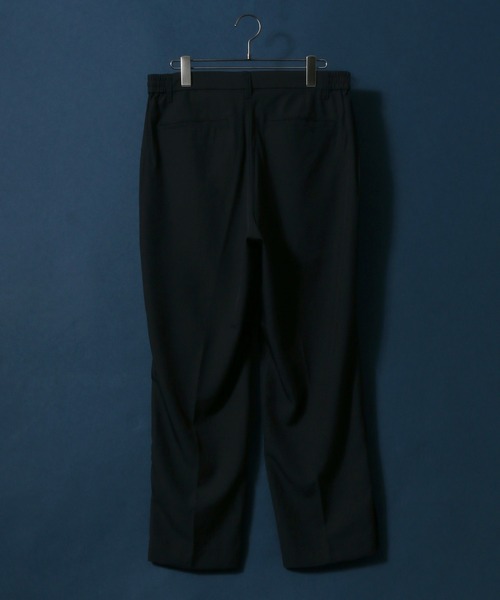 ANPAS(アンパス)の「Hem Side Slit Wide Tuck Pants/裾サイドスリット ワイドタックパンツ スラックス フレアパンツ ブーツカット(スラックス・メンズ・ブラック/ベージュ/グレー/オートミール・LL/M/L)」の21枚目の写真