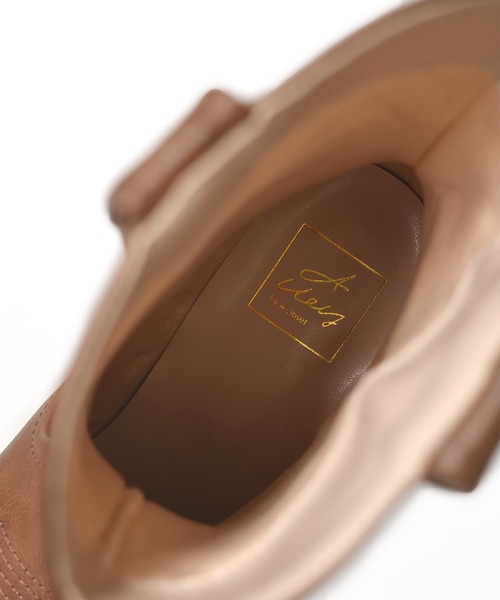 Alley by w closet（アリーバイダブルクローゼット）の「【Alley】ウエスタンブーツ（ブーツ・レディース・グレイッシュベージュ/ダークブラウン系1・M/L）」の4枚目の写真