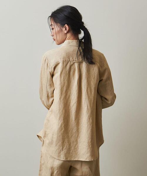 steven alan - steven alan リネン混 ヘンプ ツイル オーバー シャツ 日本製 Steven Alan（スティーブンアラン）の「＜Steven Alan＞HEMP
