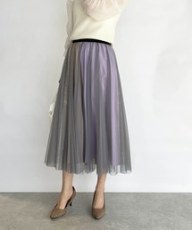 LUGIVA | マルチカラーチュールスカート(スカート)
