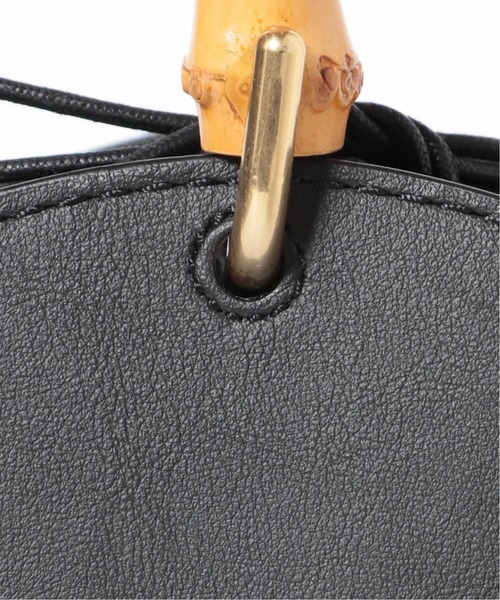 plage（プラージュ）の「【ORSETTO/オルセット】MERCATO BAMBOOバッグ◆（ハンドバッグ・レディース・ブラック/ホワイト・FREE）」の20枚目の写真