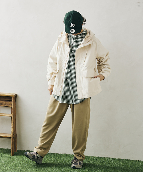 JOURNAL STANDARD relume（ジャーナルスタンダード　レリューム）の「CALIFORNIA ツータック シェフパンツ2（その他パンツ・メンズ・ネイビー/ブラック/サックスブルー/ベージュ・S/M/L）」の5枚目の写真