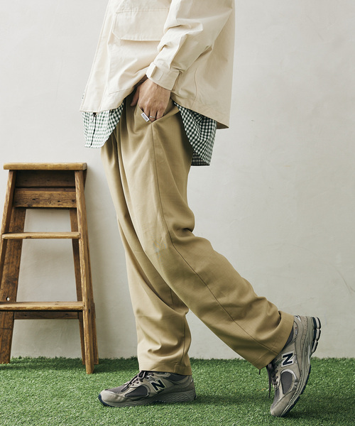 JOURNAL STANDARD relume（ジャーナルスタンダード　レリューム）の「CALIFORNIA ツータック シェフパンツ2（その他パンツ・メンズ・ネイビー/ブラック/サックスブルー/ベージュ・S/M/L）」の7枚目の写真