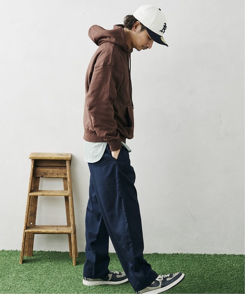 JOURNAL STANDARD relume（ジャーナルスタンダード　レリューム）の「CALIFORNIA ツータック シェフパンツ2（その他パンツ・メンズ・ネイビー/ブラック/サックスブルー/ベージュ・S/M/L）」の10枚目の写真