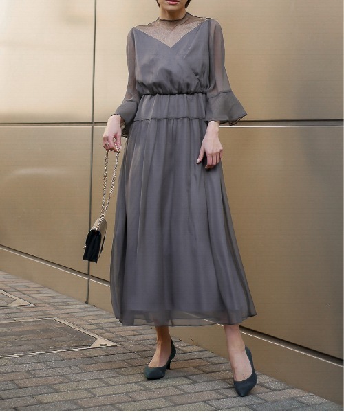 My shawty（ﾏｲｼｬｳﾃｨｰ）の「prague lame day dress（ドレス）」 - WEAR