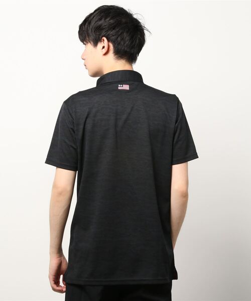 BRIEFING（ブリーフィング）の「MENS 02 CAMO WC SHIRT（ポロシャツ・メンズ・ブラック/ホワイト/ネイビー・L/M）」の6枚目の写真