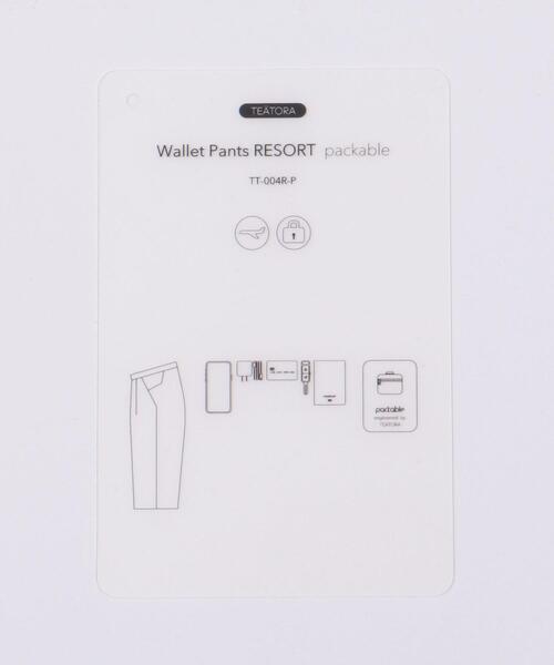 TEATORA（テアトラ）の「＜TEATORA（テアトラ）＞ パッカブル ウォレット リゾート パンツ■■■（その他パンツ・メンズ・ダークグレー・3/2/4）」の5枚目の写真