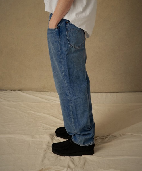 Levi's(リーバイス)の「Levi's/リーバイス RED 550 リラックスフィット SACRAMENTO RIVER BLUE(デニムパンツ・メンズ・インディゴブルー・W32 L32/W33 L32/38inch/W30 L32/W29 L32/W31 L32/W36 L32/W28 L32/W34 L32)」の4枚目の写真