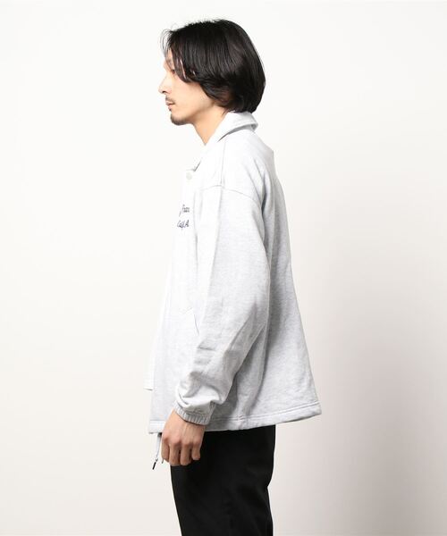 BACK NUMBER（バックナンバー）の「【BACK NUMBER】カットコーチジャケット（ブルゾン・メンズ・グレー/ブラック・L/M/XL）」の4枚目の写真