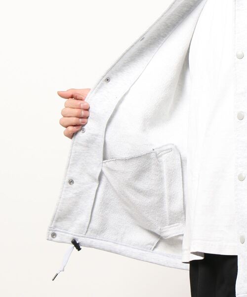 BACK NUMBER（バックナンバー）の「【BACK NUMBER】カットコーチジャケット（ブルゾン・メンズ・グレー/ブラック・L/M/XL）」の5枚目の写真