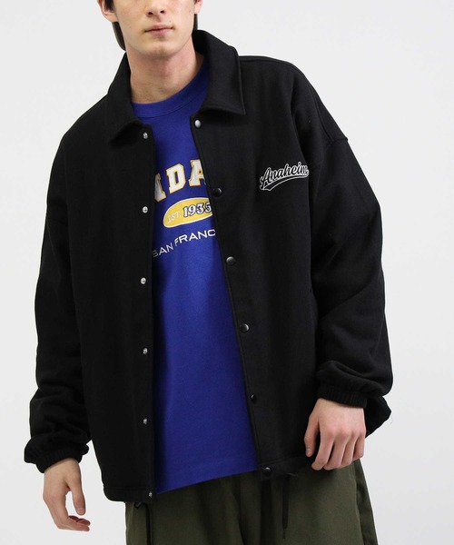 BACK NUMBER（バックナンバー）の「【BACK NUMBER】カットコーチジャケット（ブルゾン・メンズ・グレー/ブラック・L/M/XL）」の2枚目の写真