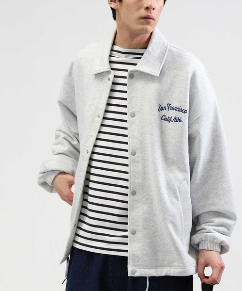 BACK NUMBER（バックナンバー）の「【BACK NUMBER】カットコーチジャケット（ブルゾン・メンズ・グレー/ブラック・L/M/XL）」の11枚目の写真