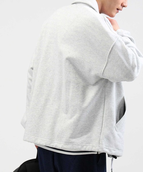 BACK NUMBER（バックナンバー）の「【BACK NUMBER】カットコーチジャケット（ブルゾン・メンズ・グレー/ブラック・L/M/XL）」の12枚目の写真