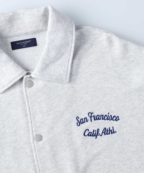 BACK NUMBER（バックナンバー）の「【BACK NUMBER】カットコーチジャケット（ブルゾン・メンズ・グレー/ブラック・L/M/XL）」の17枚目の写真