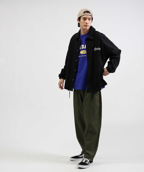 BACK NUMBER（バックナンバー）の「【BACK NUMBER】カットコーチジャケット（ブルゾン・メンズ・グレー/ブラック・L/M/XL）」の6枚目の写真