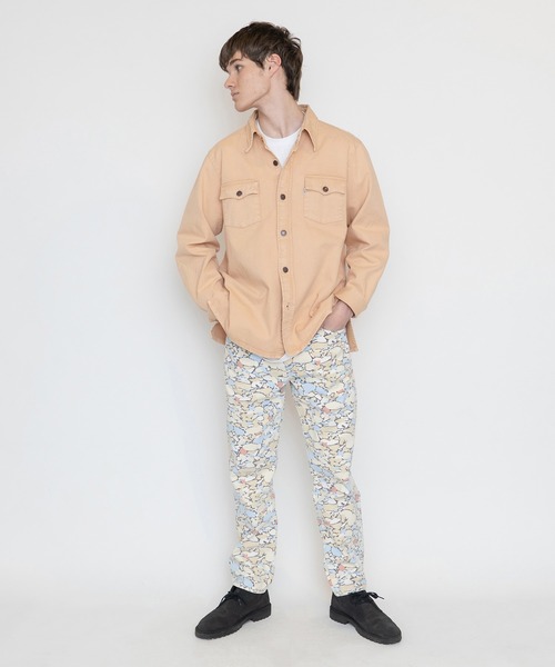 Levi's(リーバイス)の「LEVI'S(R) VINTAGE CLOTHING SHIRT JACKET LATTE(シャツ/ブラウス・メンズ・マルチ・S/M/L/XL)」の5枚目の写真